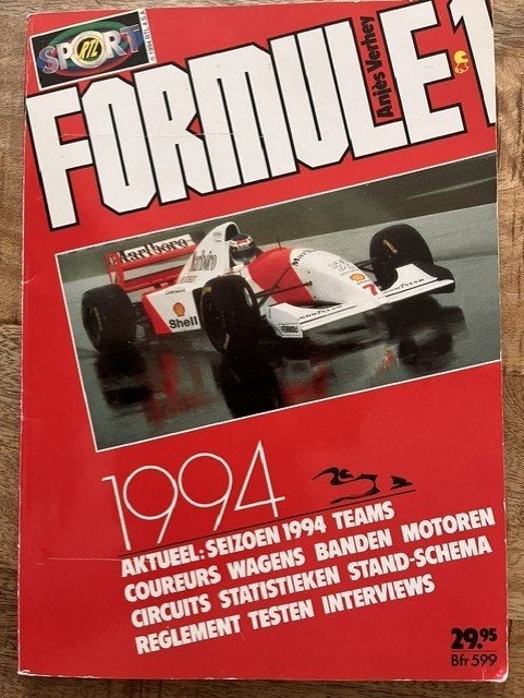 Formule 1 Jaaroverzicht 1994 - A Verhey, Verzamelen, Verzenden, Zo goed als nieuw, Formule 1