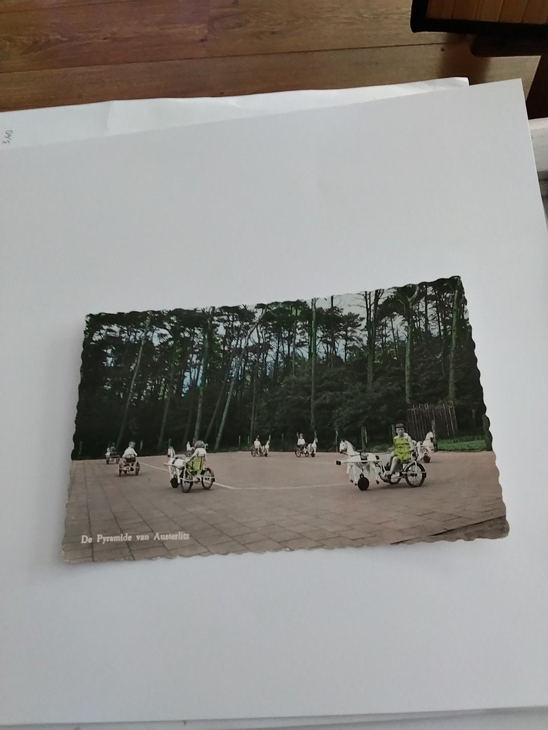 Oude ansichtkaart: De Pyramide van Austerlitz, Gelopen, Verzamelen, Ophalen of Verzenden, 1960 tot 1980, Gelopen, Utrecht