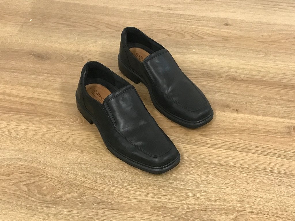 Ecco instappers - type Helsinki 2 - maat 44, Loafers, Ecco, Zwart, Ophalen of Verzenden