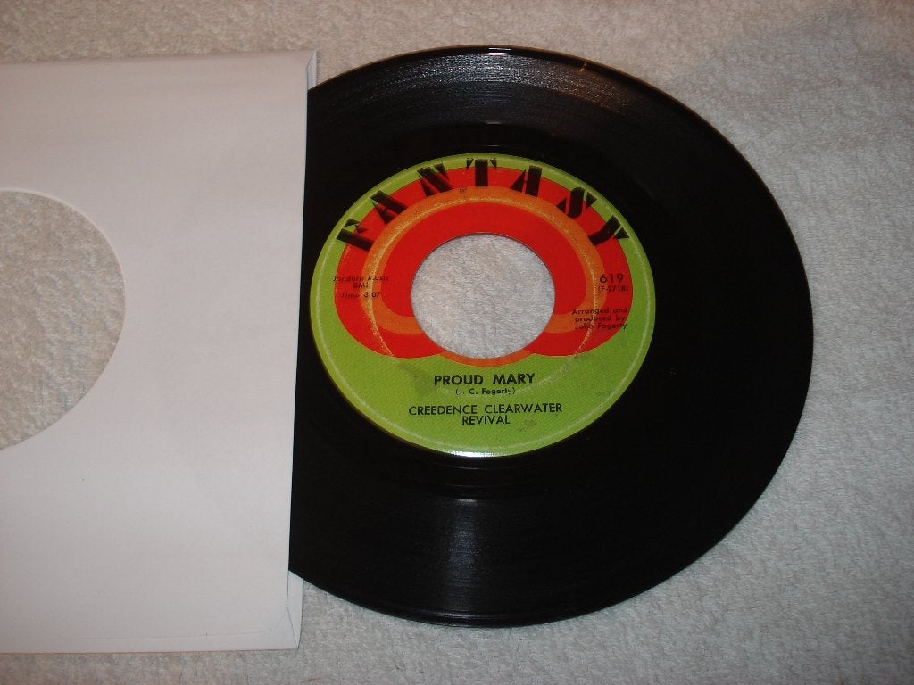 Creedence Clearwater Revival  Proud Mary    Usa, Originele persing, Ophalen of Verzenden, Gebruikt, Pop