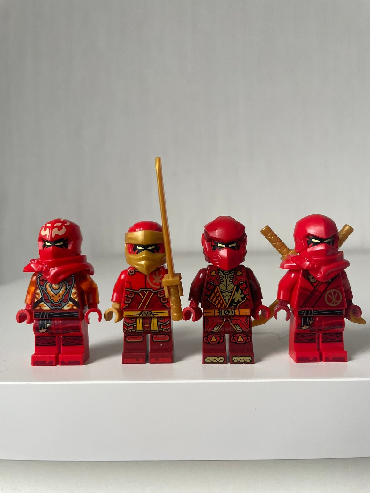Lego Ninjago Kai variant poppetjes, Ophalen, Lego, Zo goed als nieuw, Minifiguur