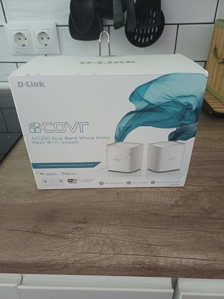 D-Link COVR AC1200 Dual Band Whole Home Mesh Wi-Fi Systeem, Ophalen of Verzenden, Zo goed als nieuw, Router, D-Link