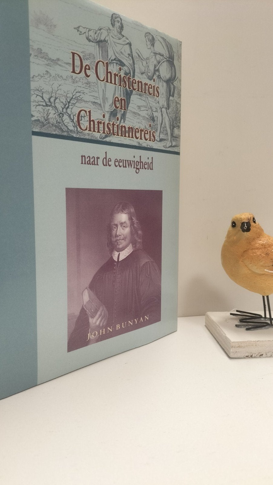 Bunyan, John; De Christenreis en Christinnereis (blauw stofo, Ophalen of Verzenden, Gelezen, Christendom | Protestants