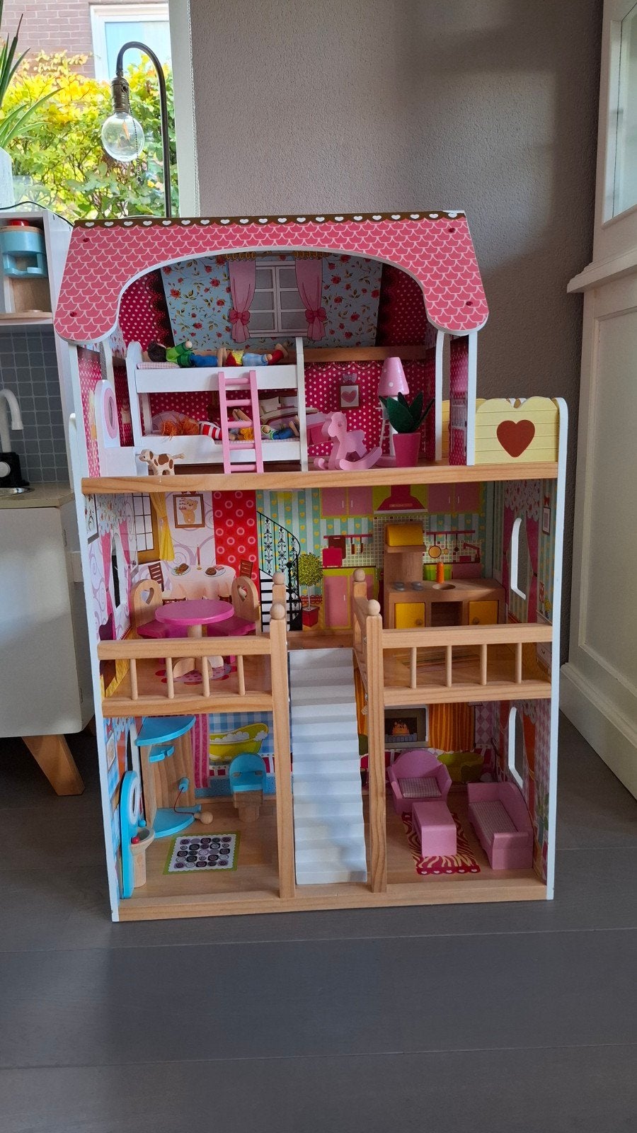 Poppenhuis Bandits en Angels, Ophalen, Gebruikt, Poppenhuis
