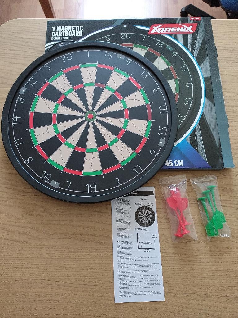 Magnetisch Dartbord met pijlen, Ophalen of Verzenden, Nieuw, Dartbord