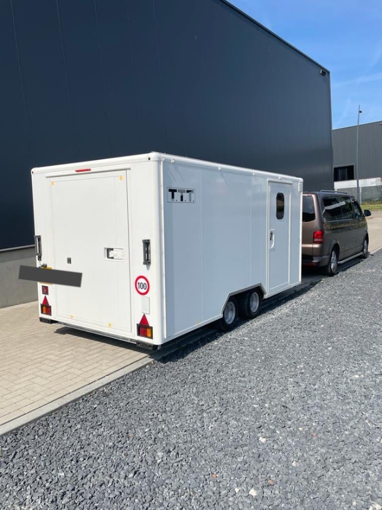aanhangwagen/ transporter, Auto diversen, Aanhangers en Bagagewagens, Ophalen, Zo goed als nieuw