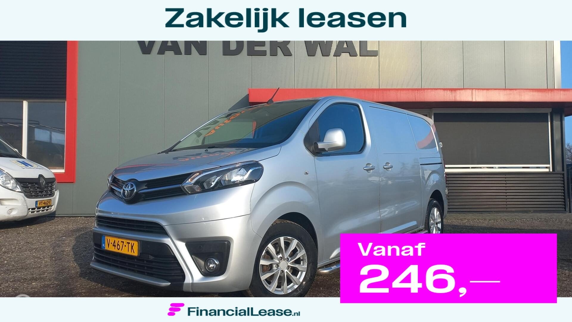 Toyota ProAce 2.0D L1H1 Aspiration/AUTOMAAT/CLIMATECONTROL/N, Gebruikt, Euro 6, 4 cilinders, Origineel Nederlands