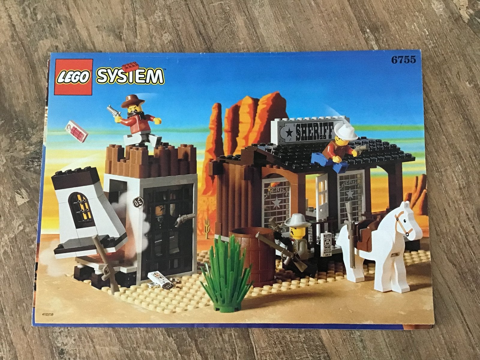 Lego System 6755 Sheriff's Office en Gevangenis, Gebruikt, Overige thema's, Lego, Ophalen of Verzenden