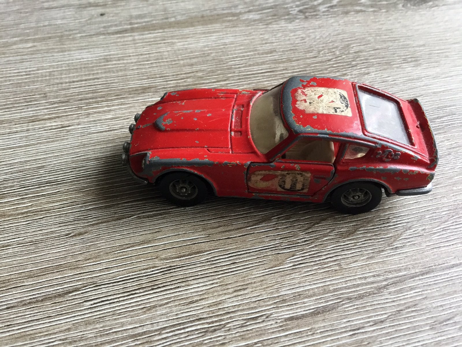 Corgi-Toys Whizz-Wheels Datsun 240 Z Rode Auto, Ophalen of Verzenden, Gebruikt, Overige typen