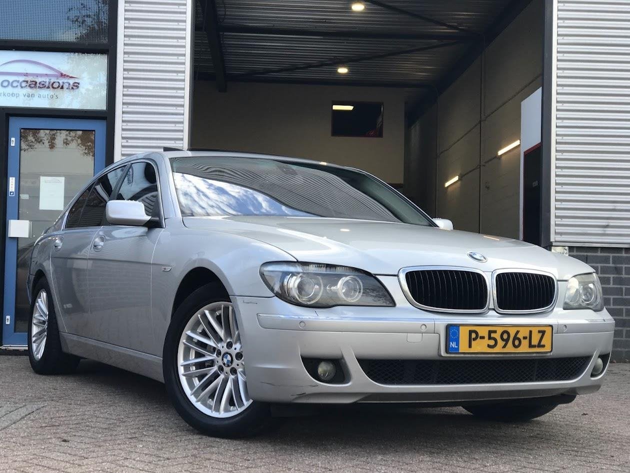 BMW 7-serie 730i AUT|Leer|Navi|PDC|, Auto's, Automaat, 1780 kg, Achterwielaandrijving, Gebruikt