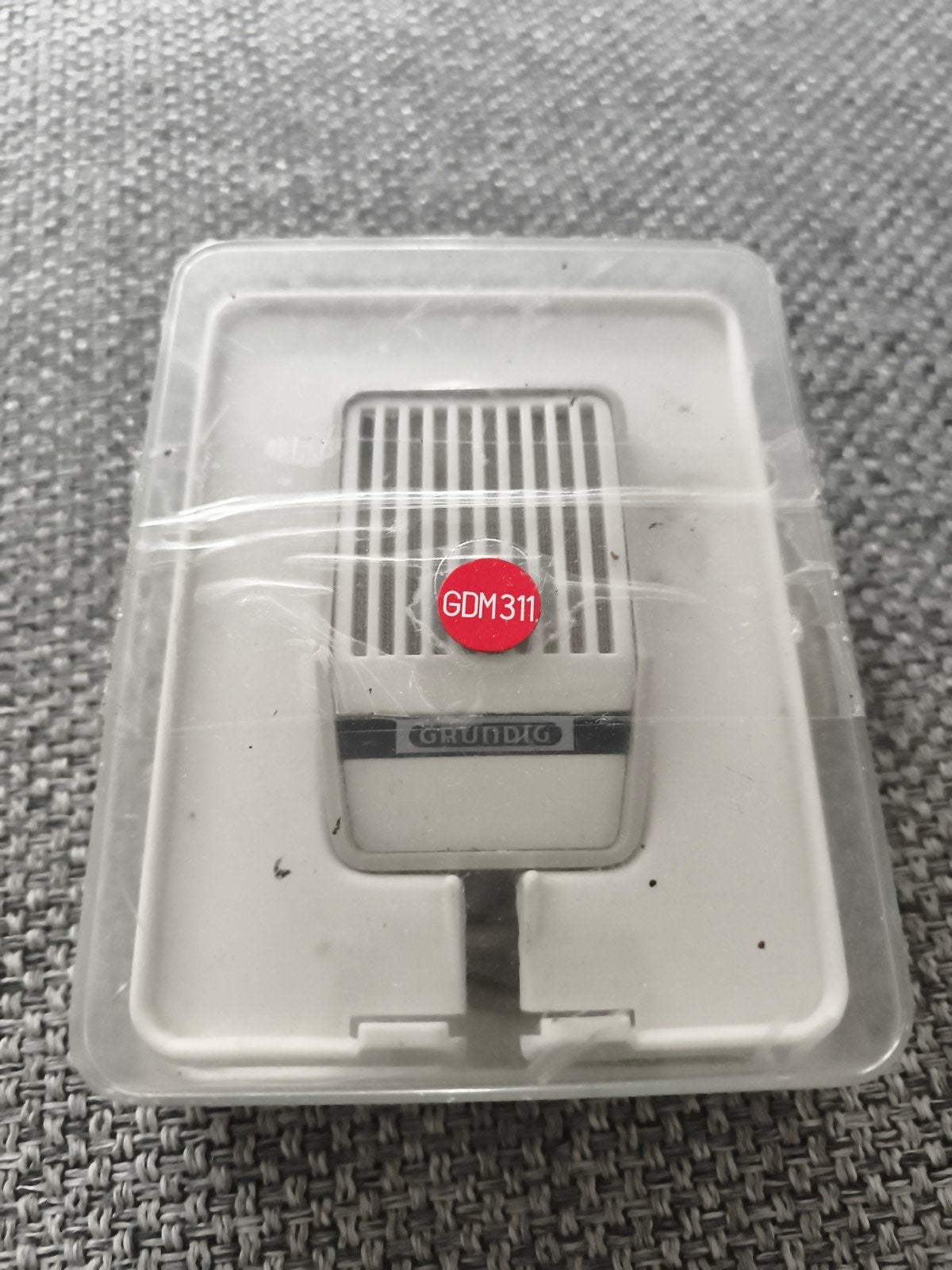 Grundig GDM311 Microfoon - Vintage en Ongebruikt, Ophalen of Verzenden, Nieuw, Overige typen