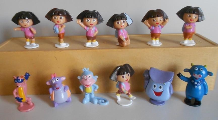 12x DORA en vriendjes = In 1 koop te koop voor 3,50 euro, Verzamelen, Poppetjes en Figuurtjes, Ophalen, Zo goed als nieuw