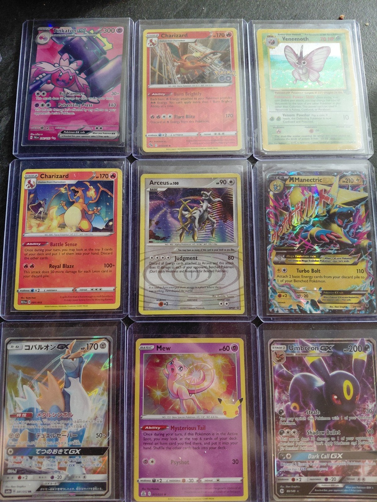28 Verschillende zeldzame pokemon kaarten (zie omschrijving), Ophalen of Verzenden, Nieuw, Meerdere kaarten, Foil