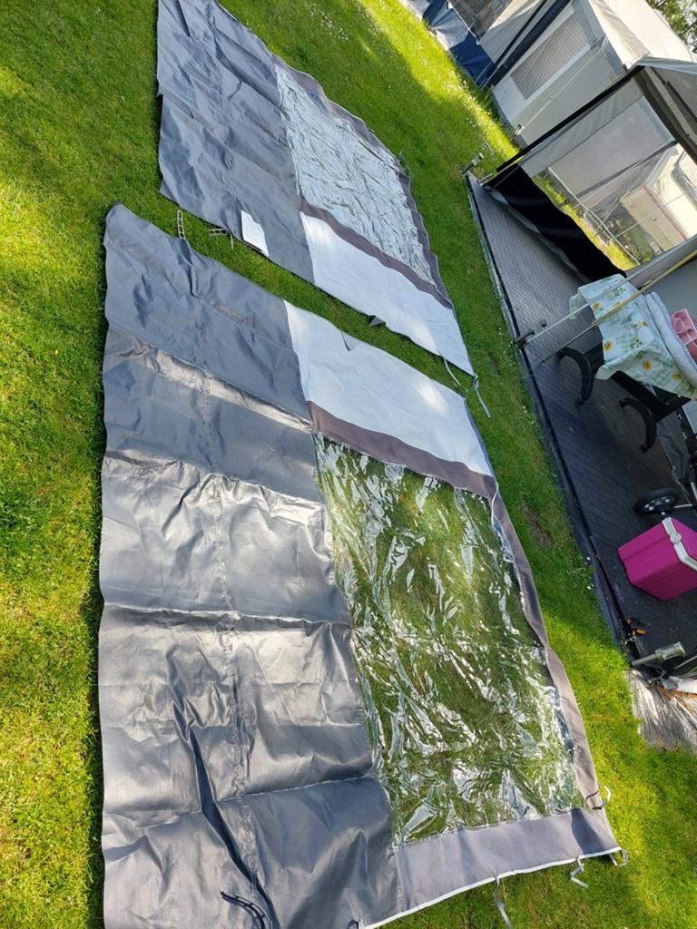 2 Obelink zijwanden luifel - 2.40 x 2.10 meter van Obelink r, Caravans en Kamperen, Ophalen, Zo goed als nieuw