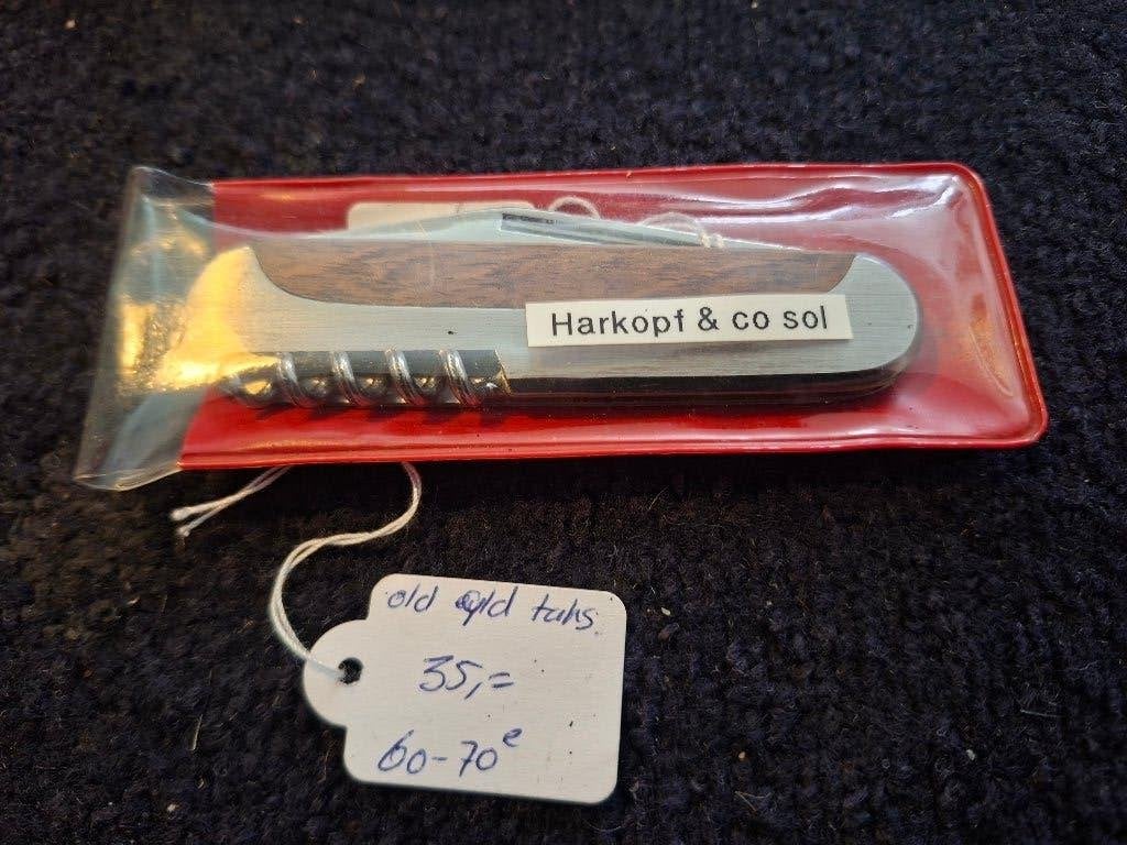 zakmes Harkopf & Co  solingen, Ophalen of Verzenden, Landmacht, Overige gebieden, Mes of Dolk