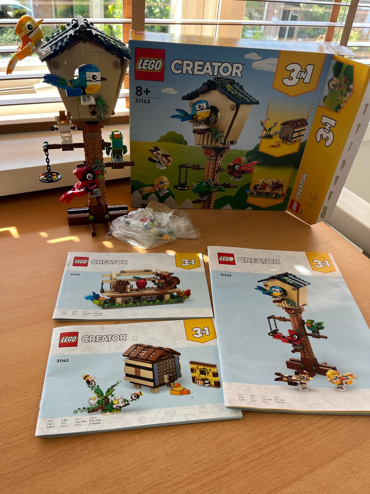 Lego Creator 31143 Vogelhuisje 3-in-1 - Zo goed als nieuw, Ophalen of Verzenden, Zo goed als nieuw, Lego