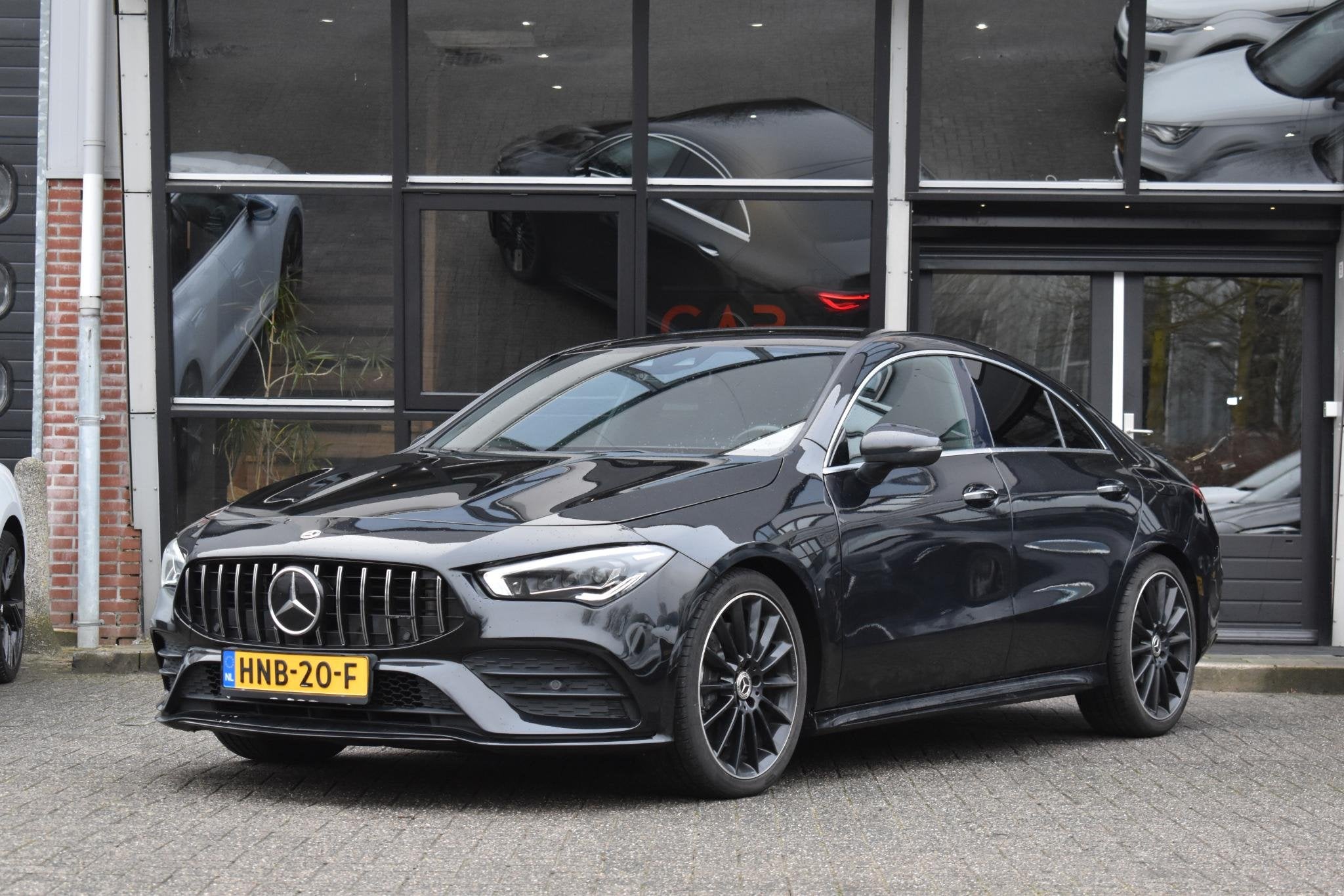 Mercedes-Benz CLA-klasse 250 AMG Lane ACC Camera CLA 45 Pakk, Auto's, Gebruikt, 4 cilinders, Met garantie (alle), Leder en Stof