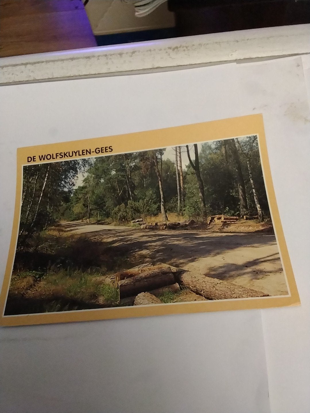 Ansichtkaart De Wolfskuylen-Gees, Drenthe (Gelopen), Verzamelen, Ansichtkaarten | Nederland, Ophalen of Verzenden, 1980 tot heden