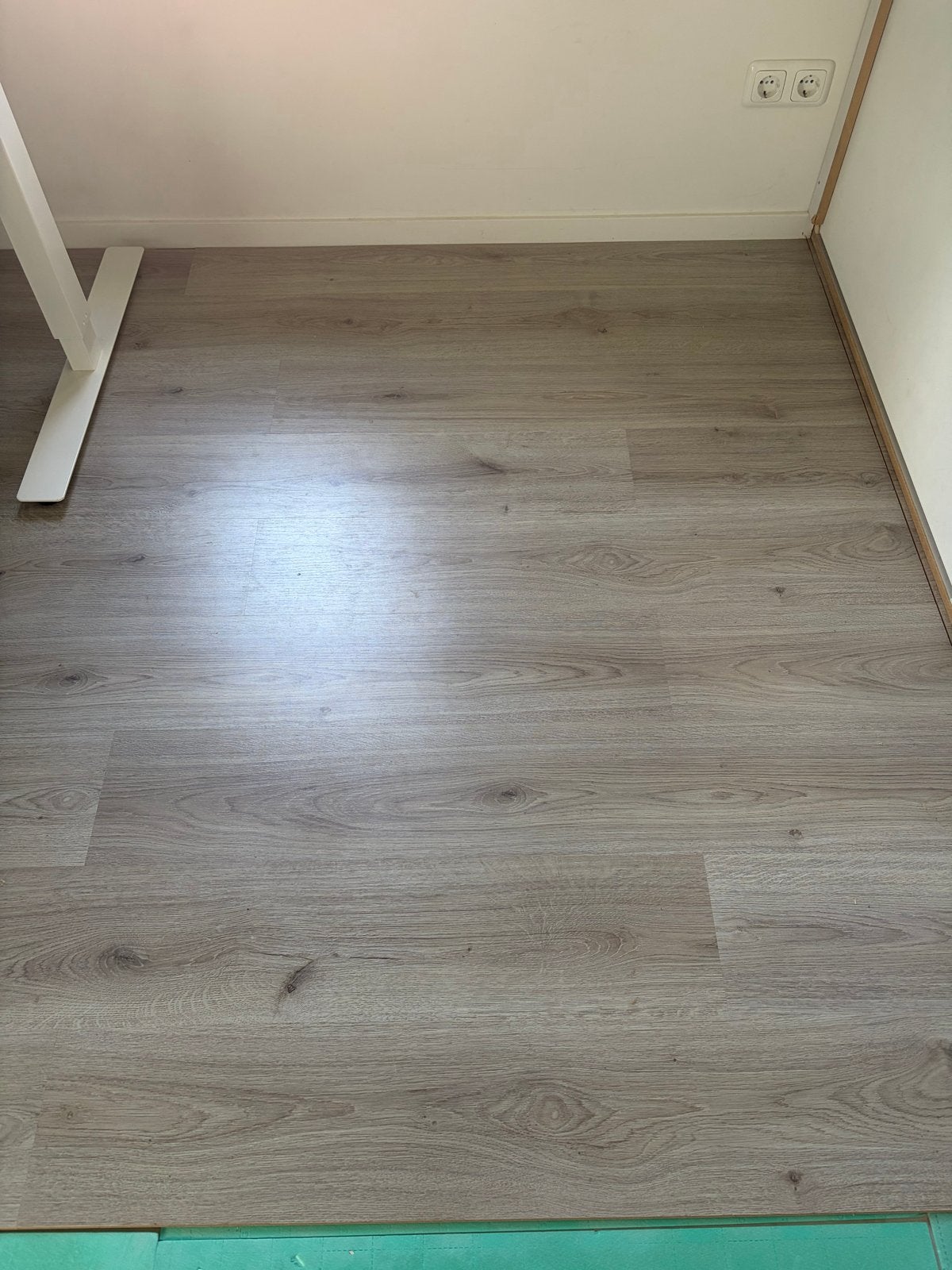 Laminaat van Gamma - grijs eiken look, Ophalen, Gebruikt, 10 m² of meer, 10 tot 30 cm