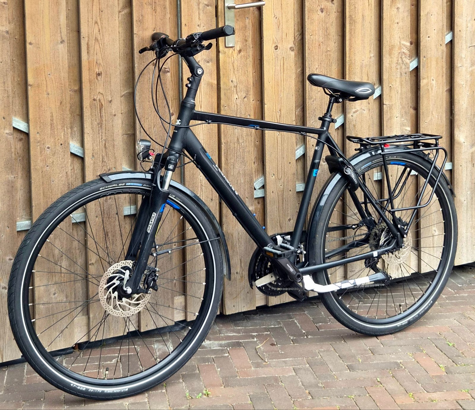Sportieve Pegasus SL DiscPlus Herenfiets 3mnd Garantie, 28 inch, Vering, Zo goed als nieuw, 57 tot 61 cm