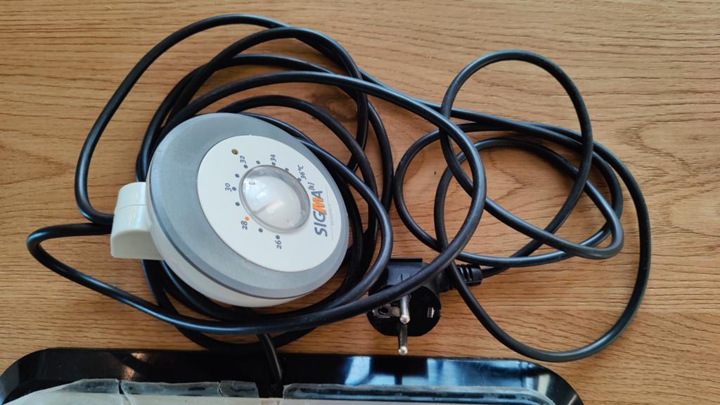 SIGMA keramische thermostaat / verwarmingsmat hobbygebruik, Solo-systeem, Gebruikt, Eenpersoons, Ophalen of Verzenden
