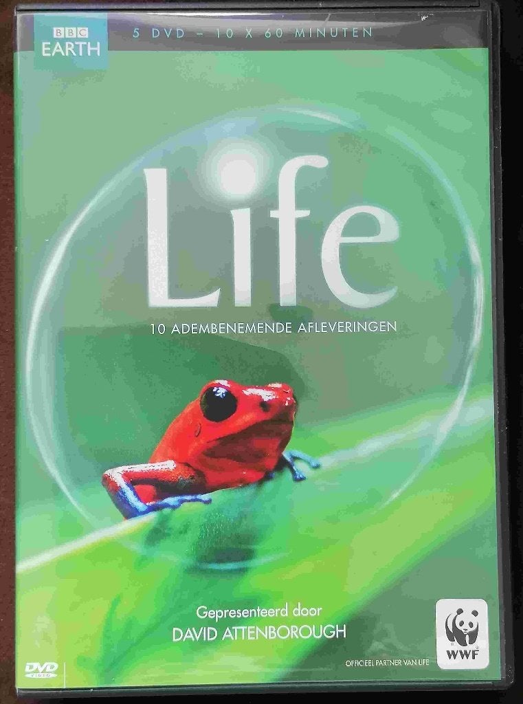 5DVD LIFE (David Attenborough), Alle leeftijden, Ophalen of Verzenden, Nieuw in verpakking, Natuur