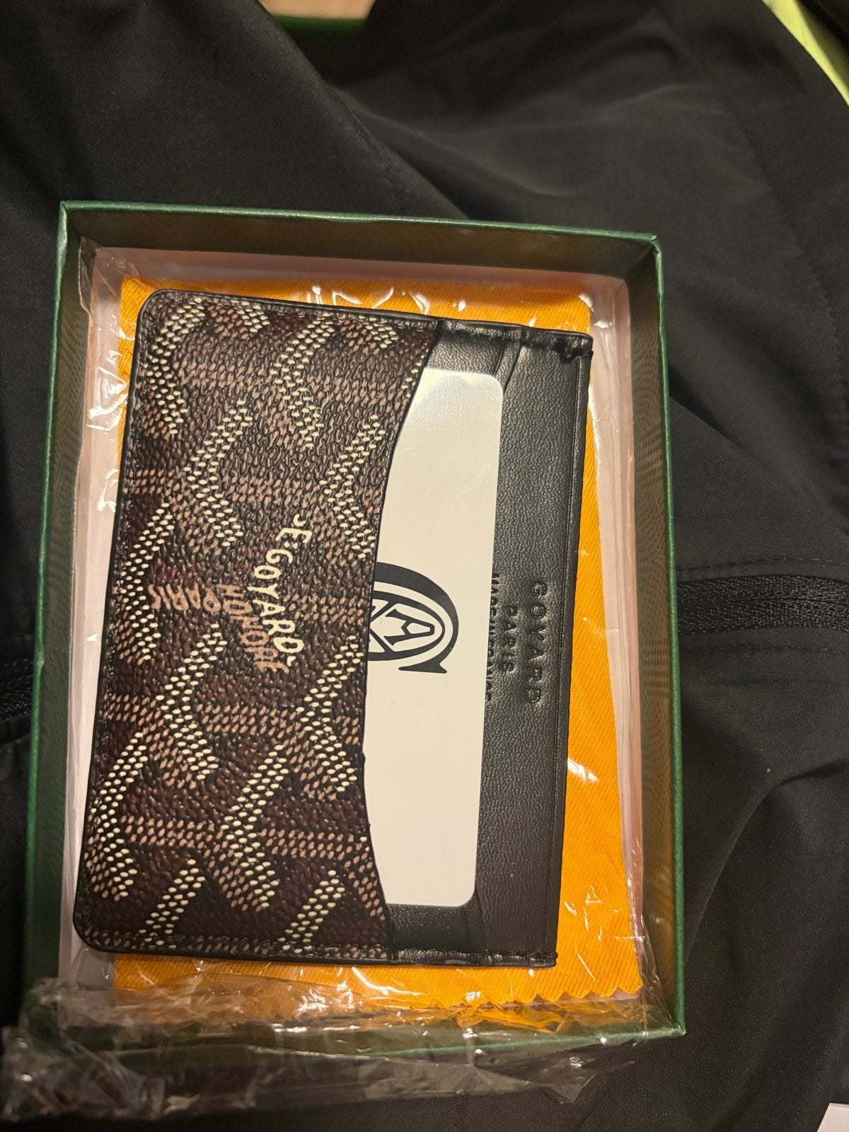 Goyard Portemonnee -  nieuw, Bruin, Zo goed als nieuw, Leer, Ophalen