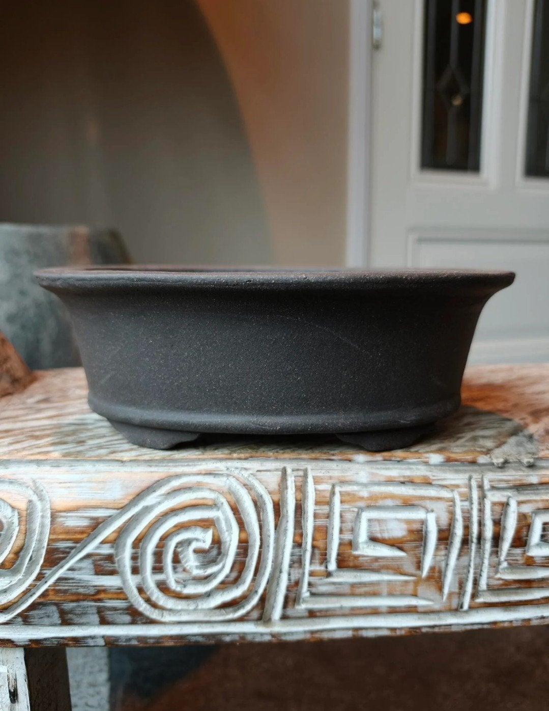 Bonsai pot ovaal ongeglazuurd 29.3 x 21 x 10.5cm, ., Ophalen of Verzenden, ., Overige vormen