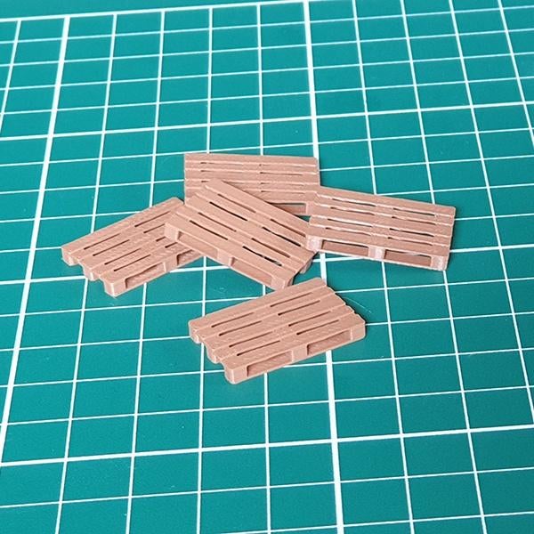 Euro Pallet – Set van 5 (Schaal 1:50), Hobby en Vrije tijd, Modelauto's | 1:50, Ophalen of Verzenden, Nieuw, Bus of Vrachtwagen