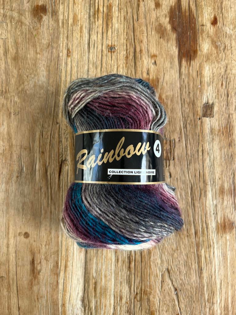 Rainbow 4 Wol/Garen - 80% Acryl, 20% Wol, Ophalen of Verzenden, Nieuw, Breien of Haken, Wol of Garen