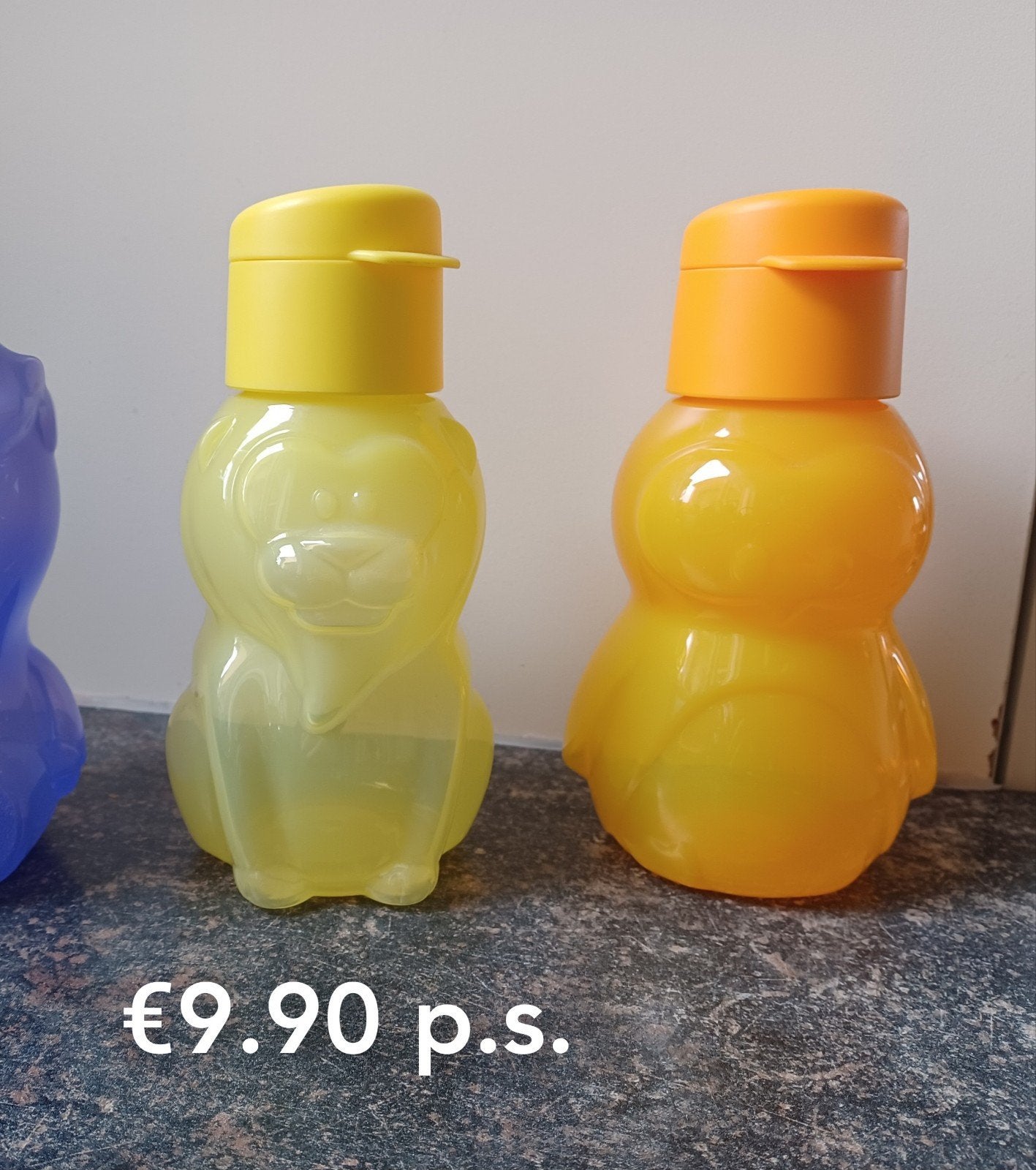 Kinder ecoflesjes, diverse vormpjes, tupperware, nieuw, Nieuw, Oranje, Ophalen of Verzenden, Vaatwasserbestendig