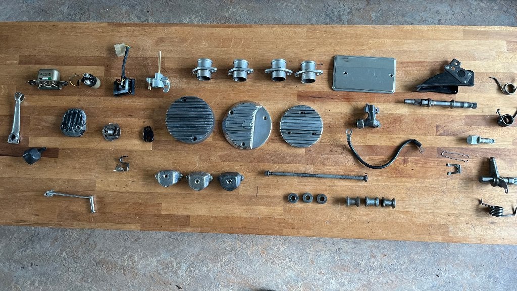 Onderdelen Honda CB750-550-500, Motoren, Ophalen of Verzenden, Gebruikt