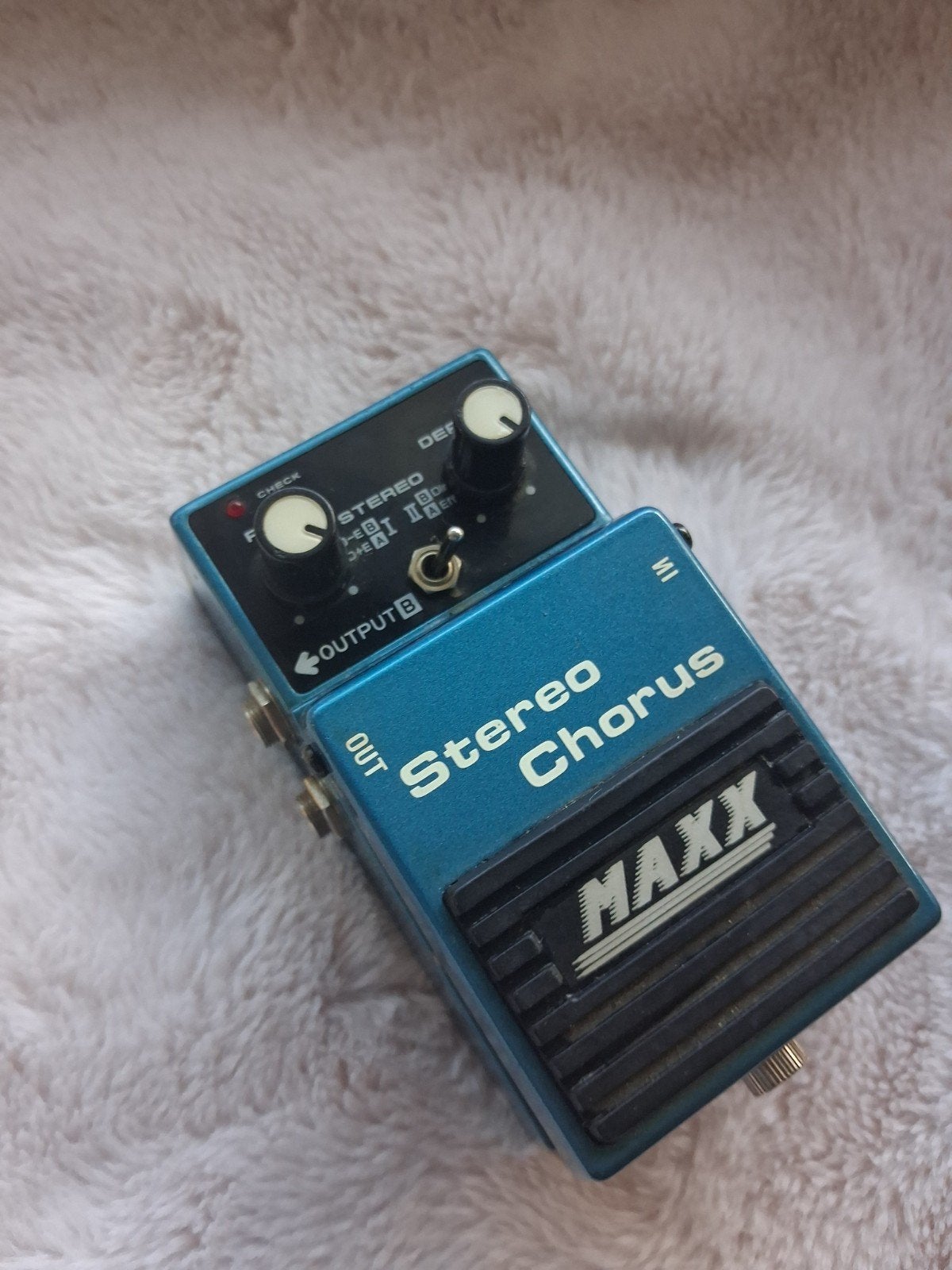 MAXX Stereo Chorus guitar pedal, Ophalen of Verzenden, Zo goed als nieuw, Chorus