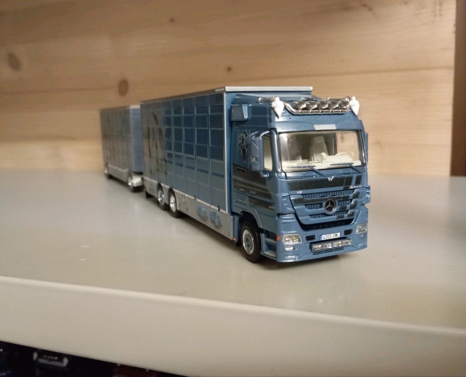 Mercedes Benz Actros De Pablo Arribas combinatie WSI, Ophalen of Verzenden, Nieuw, Bus of Vrachtwagen, Wsi