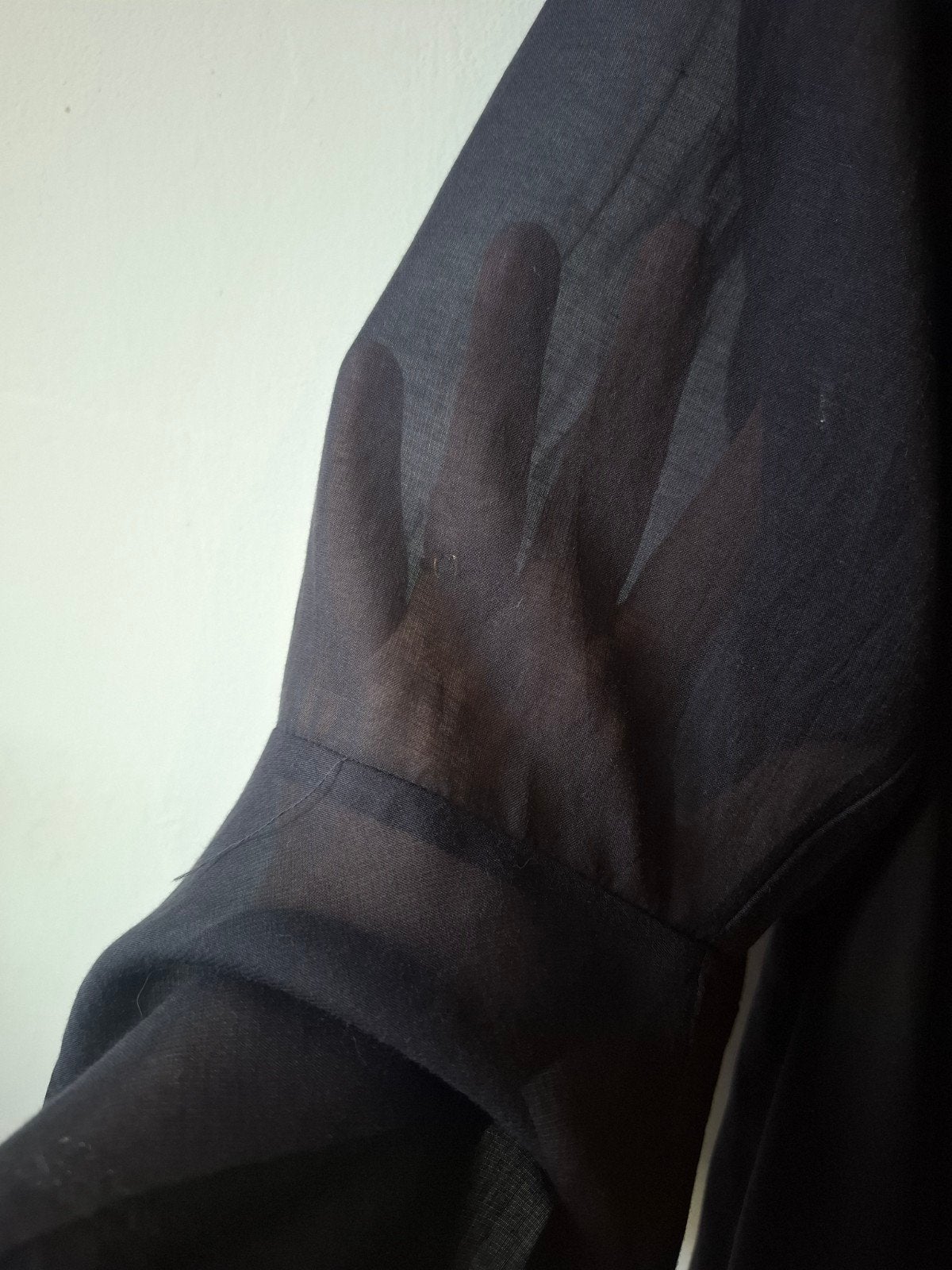 Kaffe Curve viscosemix dunne blouse zwart maat: 48, Kaffe Curve, Zwart, Maat 46/48 (XL) of groter, Nieuw