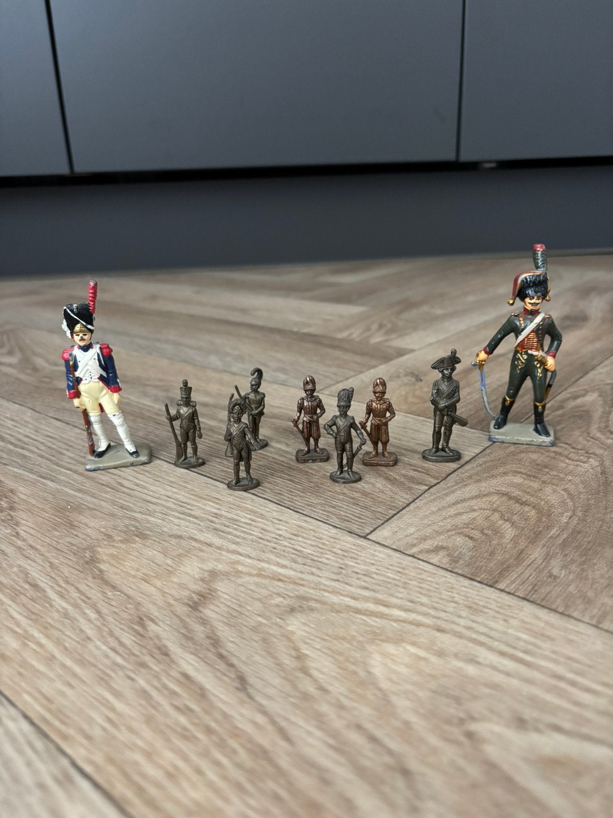 Napoleon vintage leger poppetjes, Ophalen of Verzenden, Gebruikt, 1:50 of kleiner, Figuur of Figuren