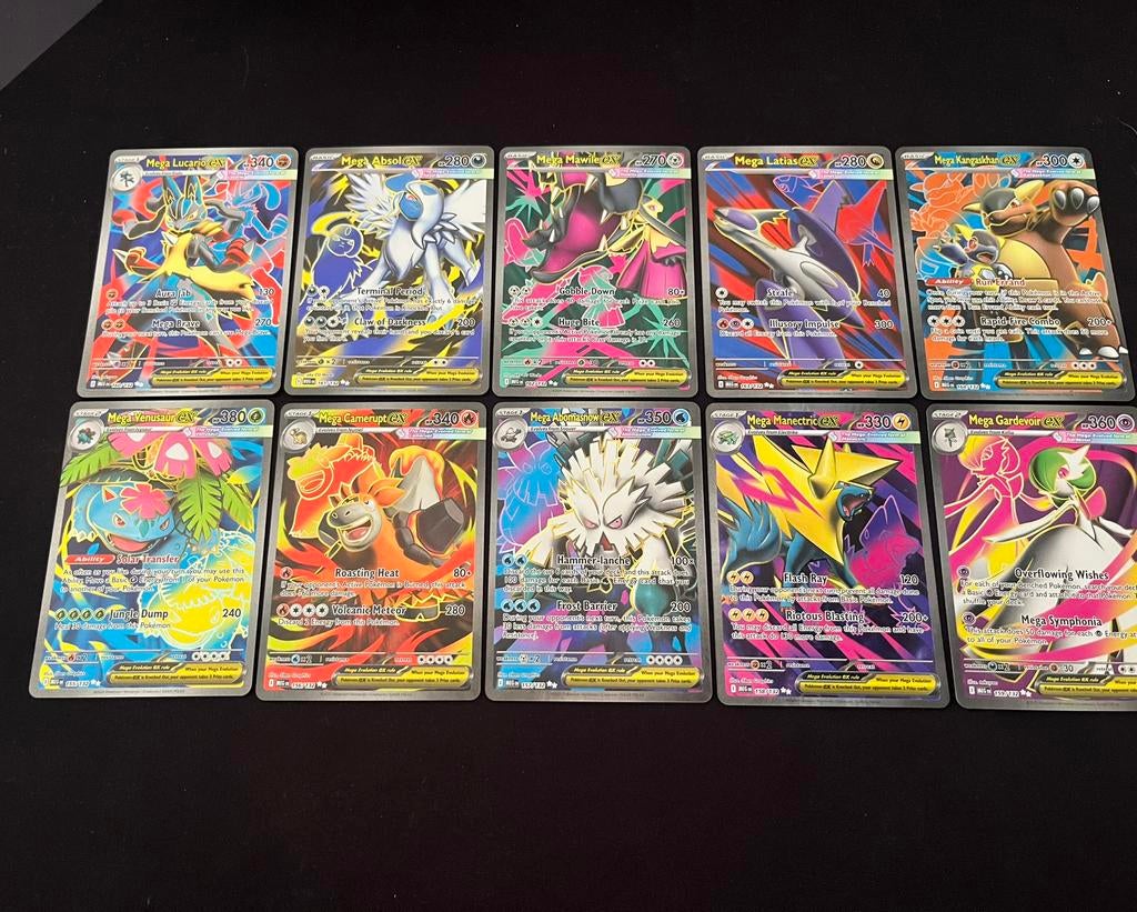 Pokemon Mega Evolution Ultra Rare’s Compleet, Ophalen, Nieuw, Meerdere kaarten