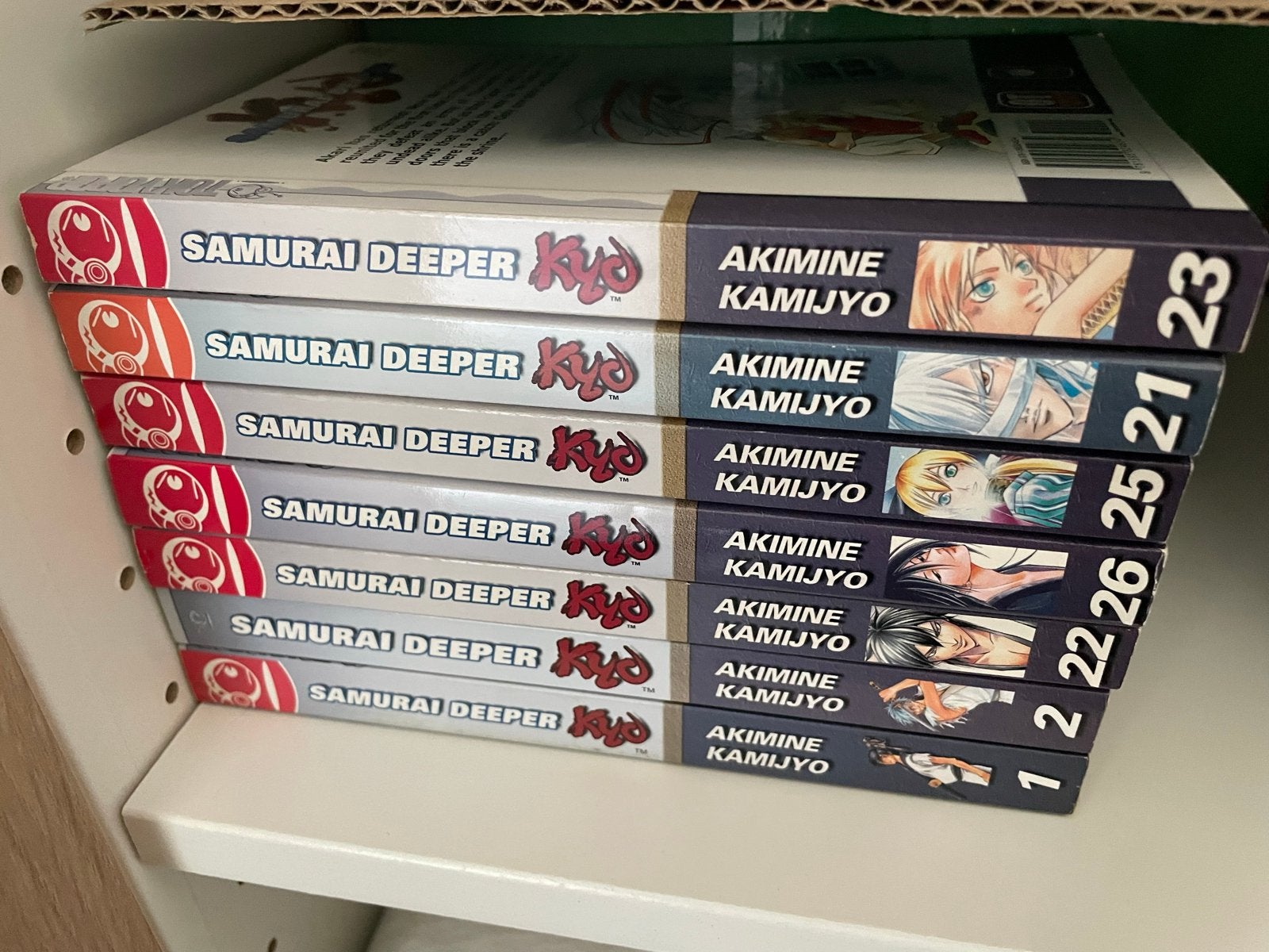 Samurai Deeper Kyo Manga (Engels) - 7 delen TOKYOPOP, Meerdere comics, Ophalen of Verzenden, Zo goed als nieuw, Japan (Manga)