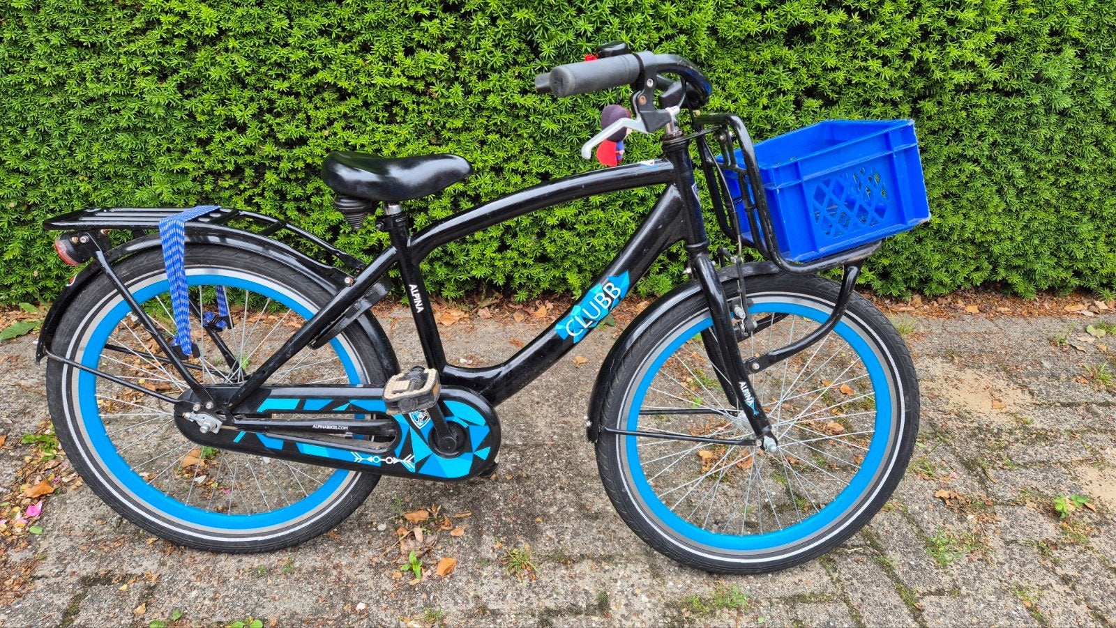 Nette jongensfiets 22 inch alpina clubb, Fietsen en Brommers, Ophalen, Alpina Clubb, Gebruikt, Terugtraprem