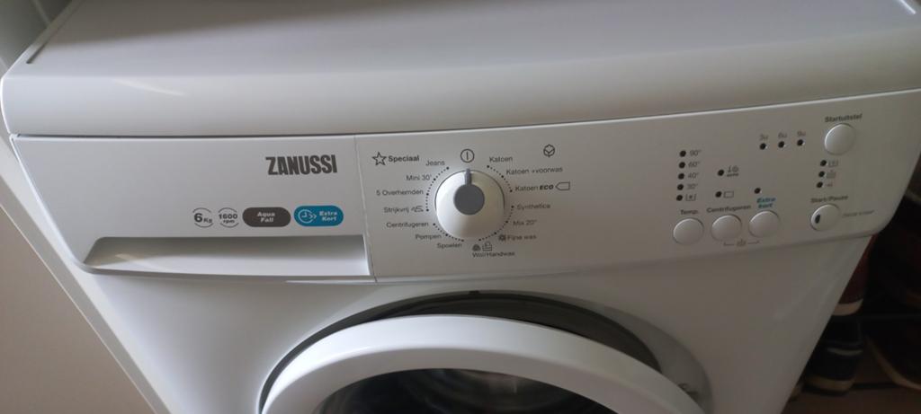 Zanussi ZWGB 6160P Wasmachine 6kg 1600 toeren, Witgoed en Apparatuur, Wasmachines, Ophalen, Gebruikt, 4 tot 6 kg, Wolwasprogramma