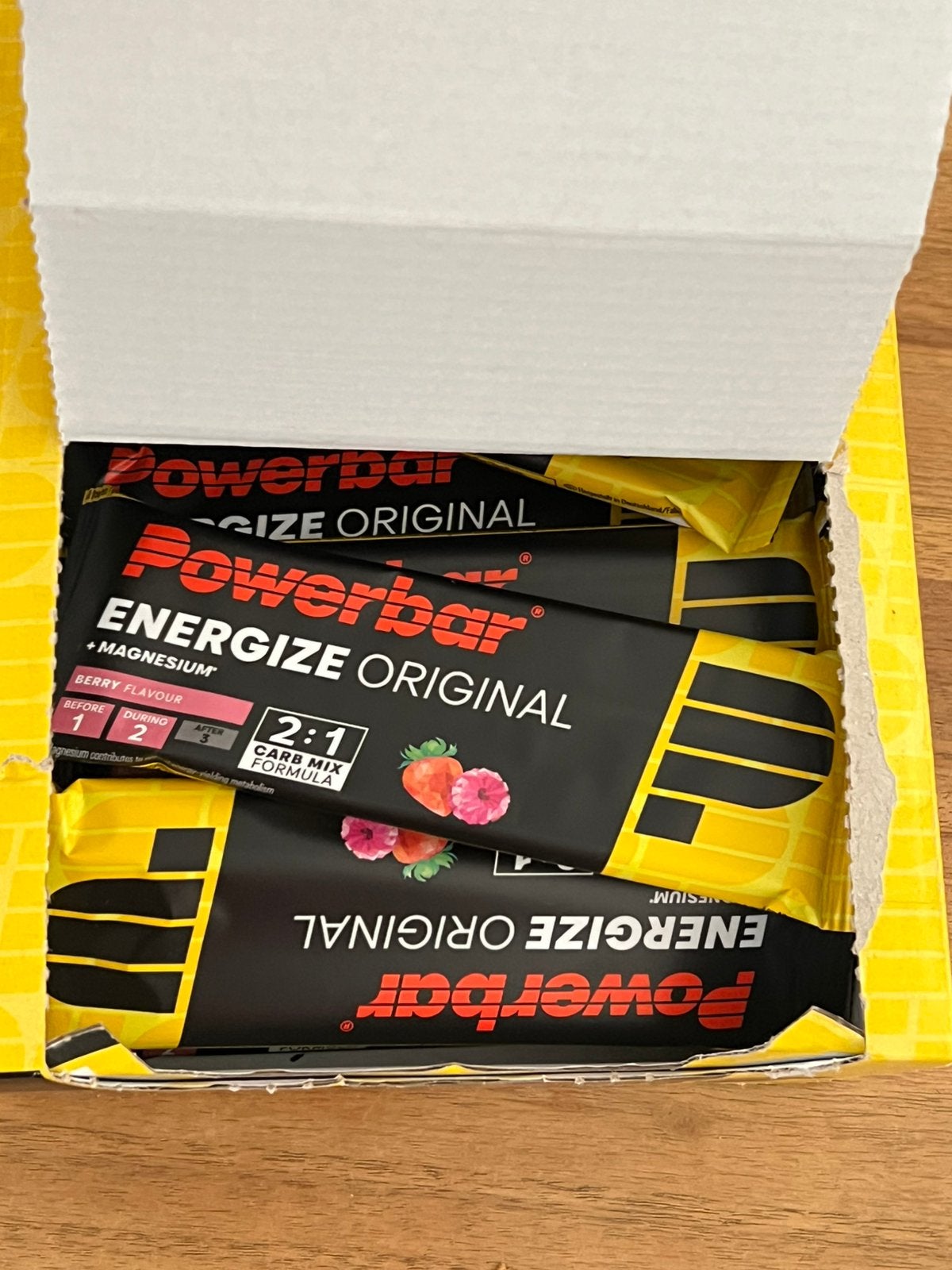 10 powerbars sportbar energize, Ophalen of Verzenden, Zo goed als nieuw