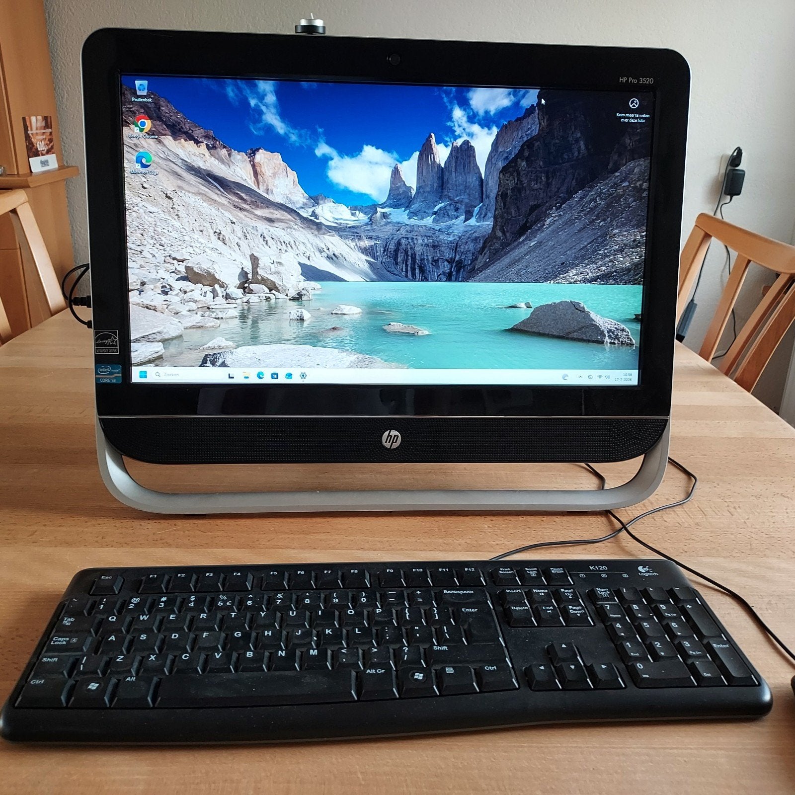 HP All in One Pro 3520, Computers en Software, Desktop Pc's, Ophalen, Zo goed als nieuw, 3 tot 4 Ghz