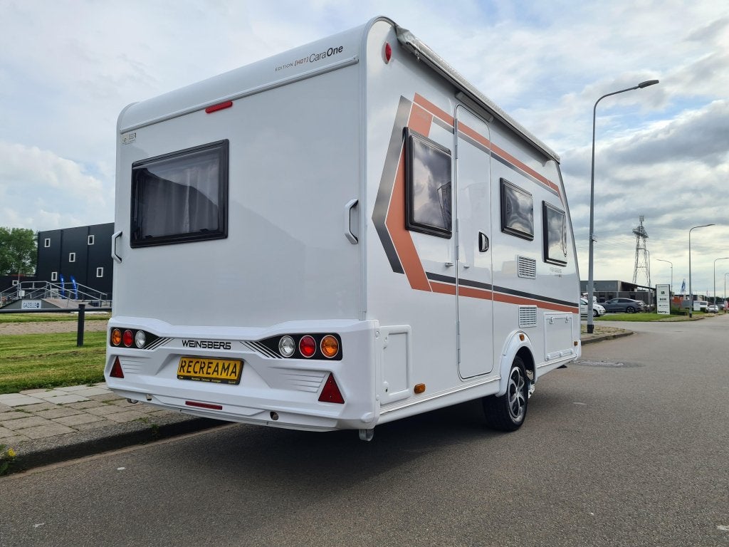Weinsberg CaraOne Edition HOT 390 QD, Caravans en Kamperen, Caravans, Overige merken, Bedrijf, Treinzit, 750 - 1000 kg