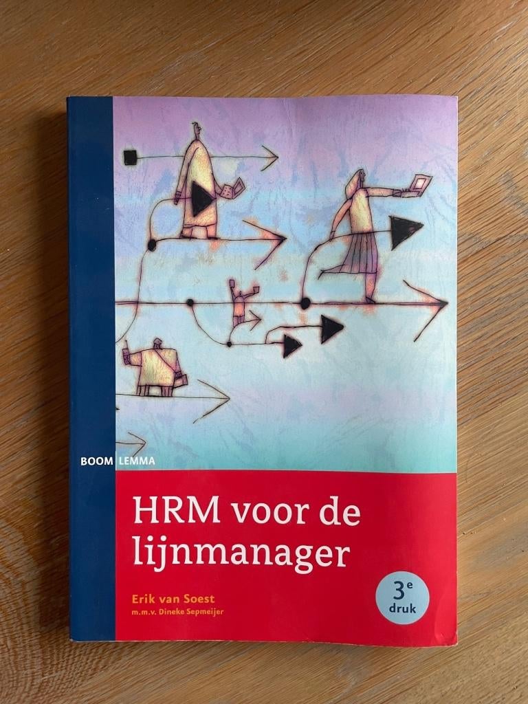 HRM voor de lijnmanager, Ophalen of Verzenden, Beta, Gelezen, HBO