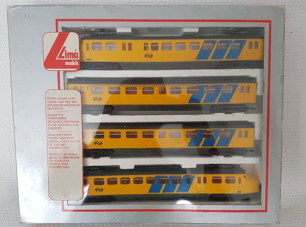 Lima 149702 H0 NS Mat '54 "Hondekop" BDk 728, Hobby en Vrije tijd, Modeltreinen | H0, Treinset, Gelijkstroom, Analoog, Ophalen of Verzenden