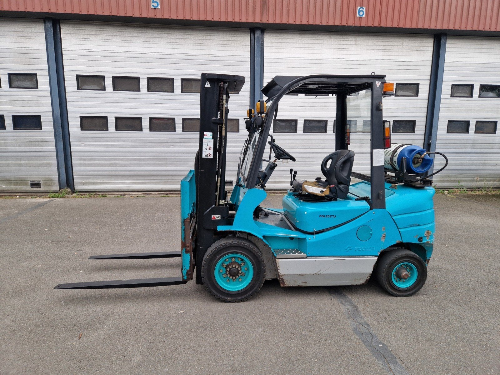 Feeler Heftruck 2,5 ton  LPG  FGL25CTJ, LPG, Verzenden, Heftruck, Feeler