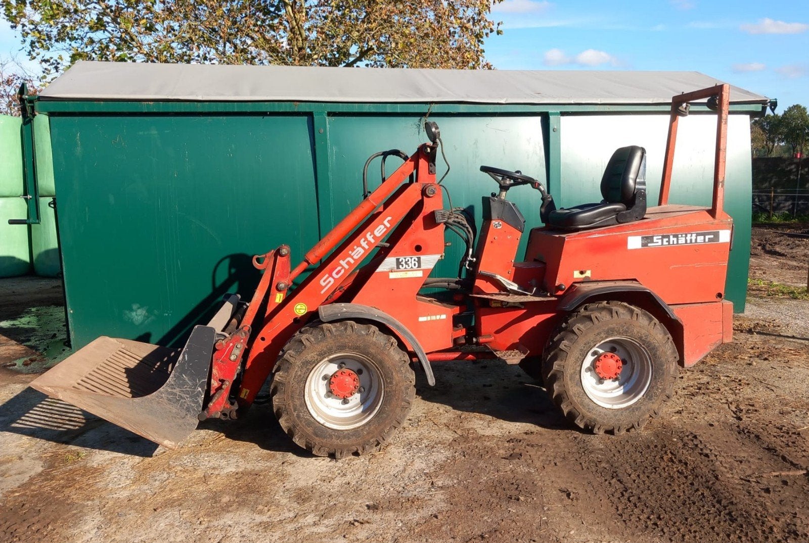 Schäffer 336 te koop, Zakelijke goederen, Ophalen, Wiellader of Shovel