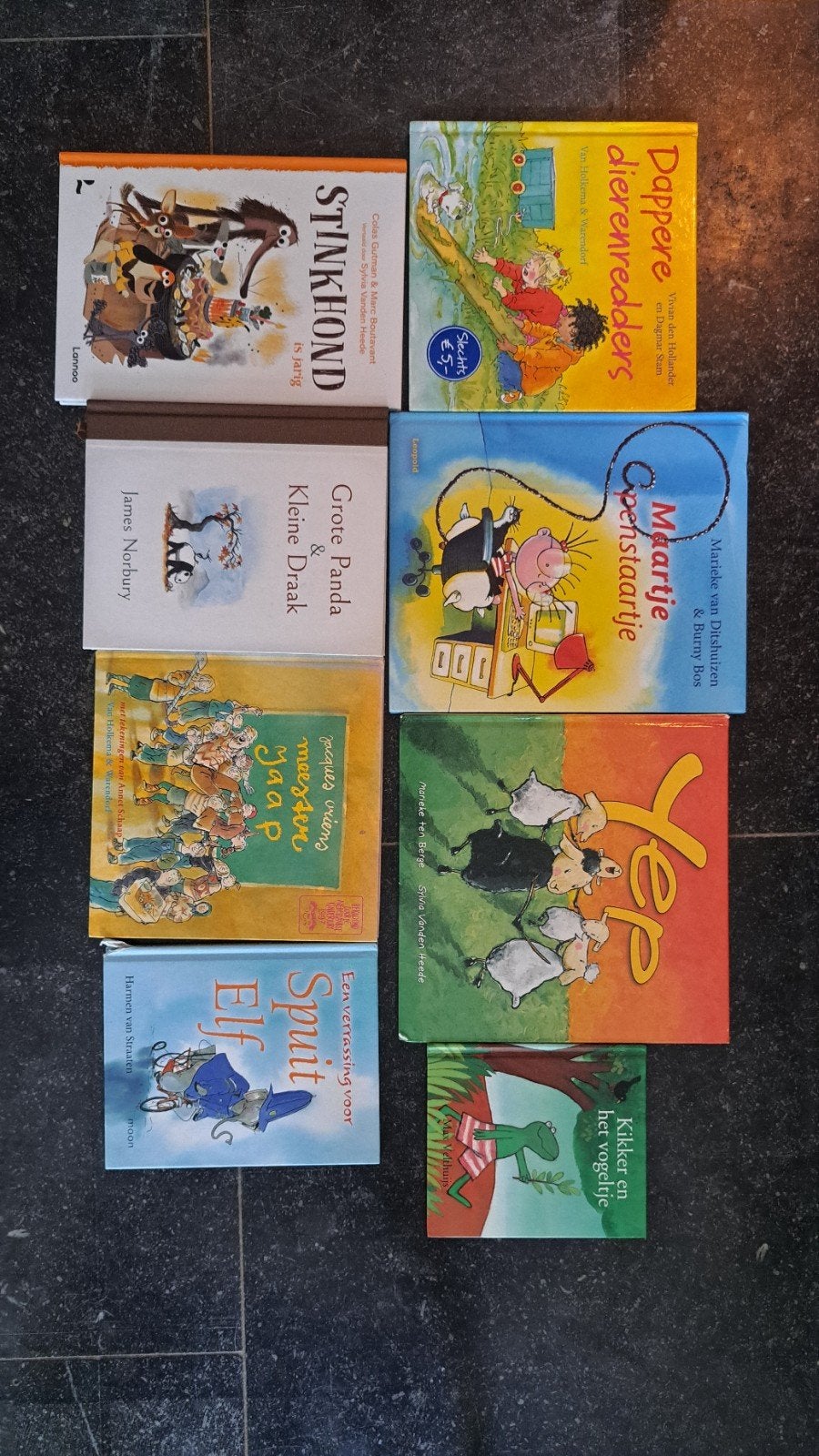 Kinderboekenpakket: Stinkhond, Maartje Openstaartje en meer!, Ophalen of Verzenden, Zo goed als nieuw, Fictie algemeen