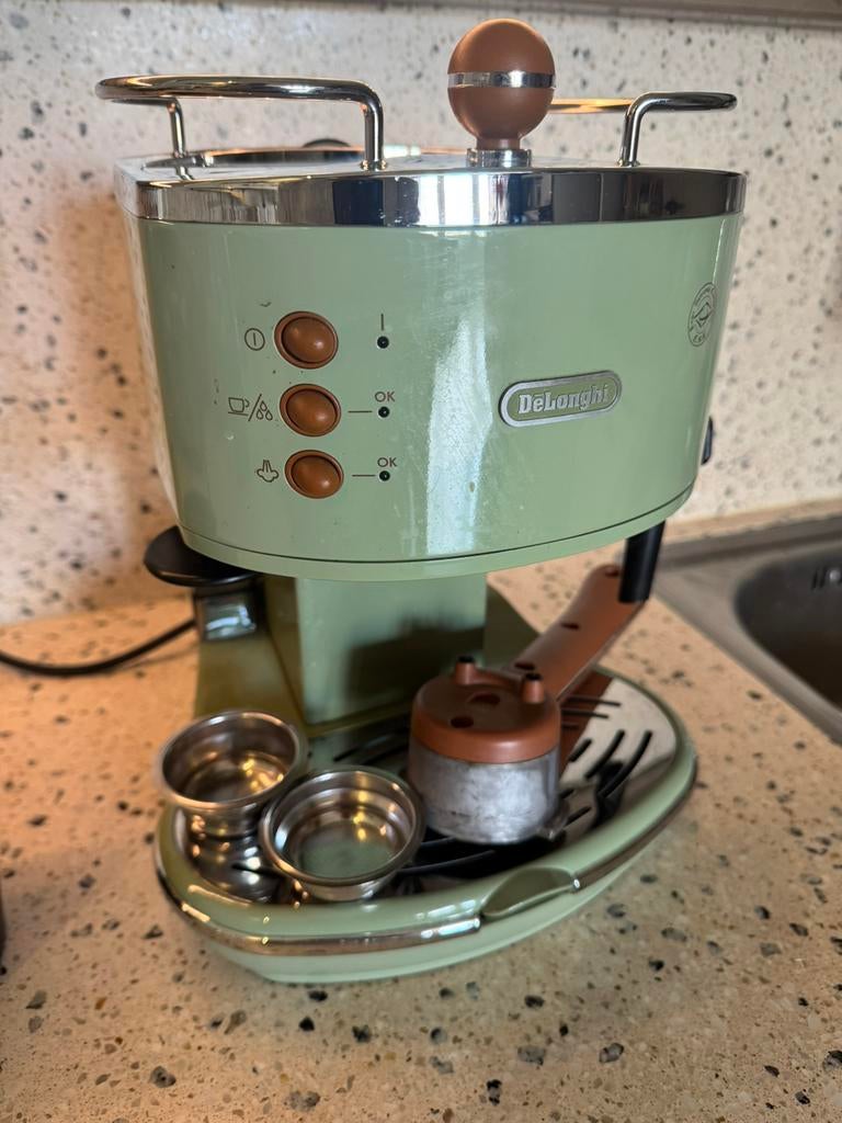 Delonghi vintage koffiemachine, Ophalen, Zo goed als nieuw