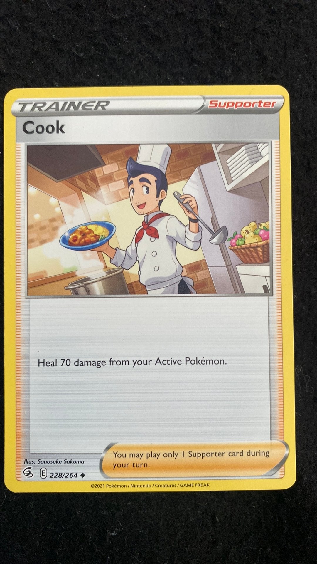 Cook 228/264, Ophalen, Zo goed als nieuw